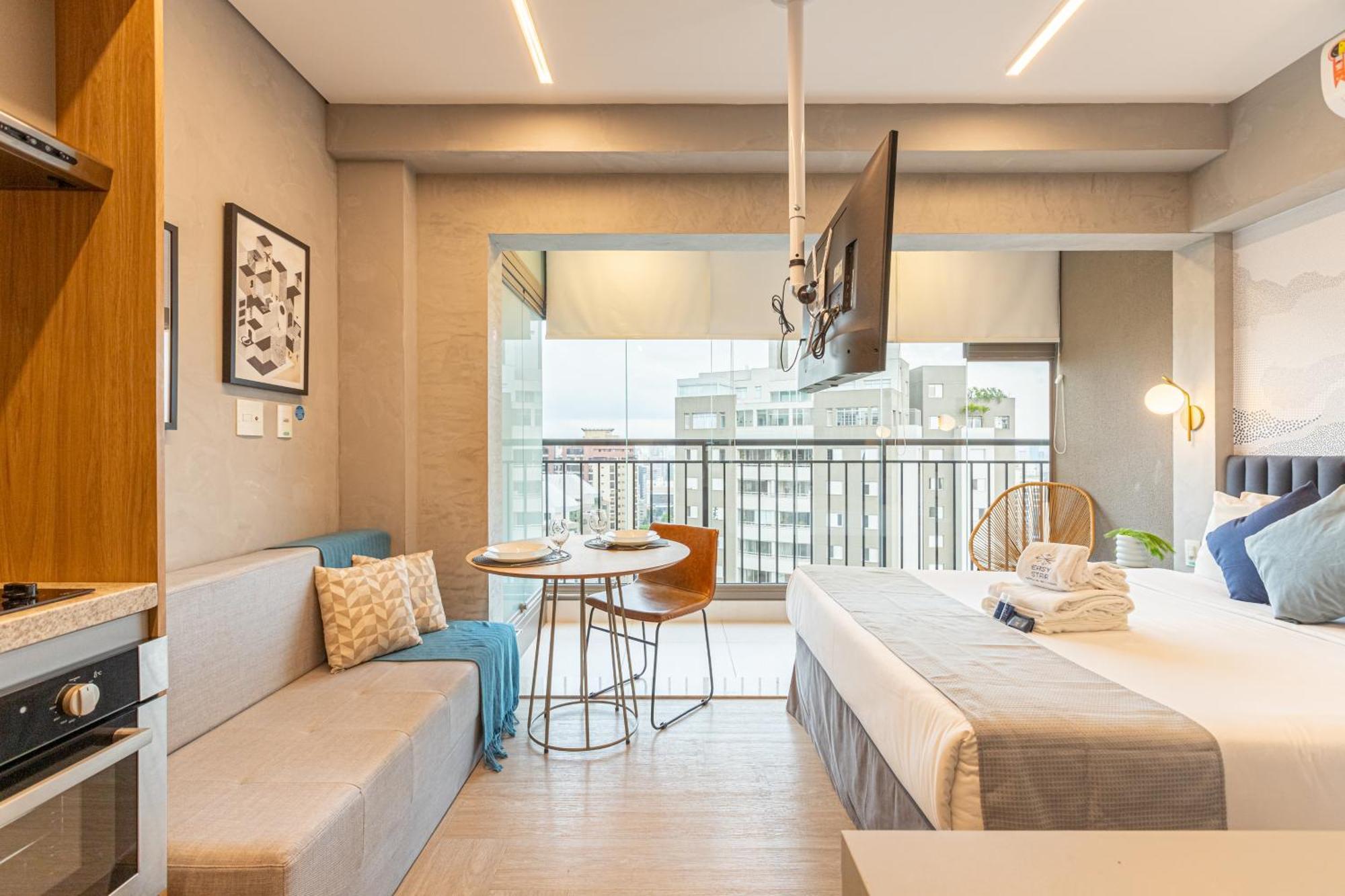 Apartamento Easy Star - Fabuloso Em Moema - Ys05h