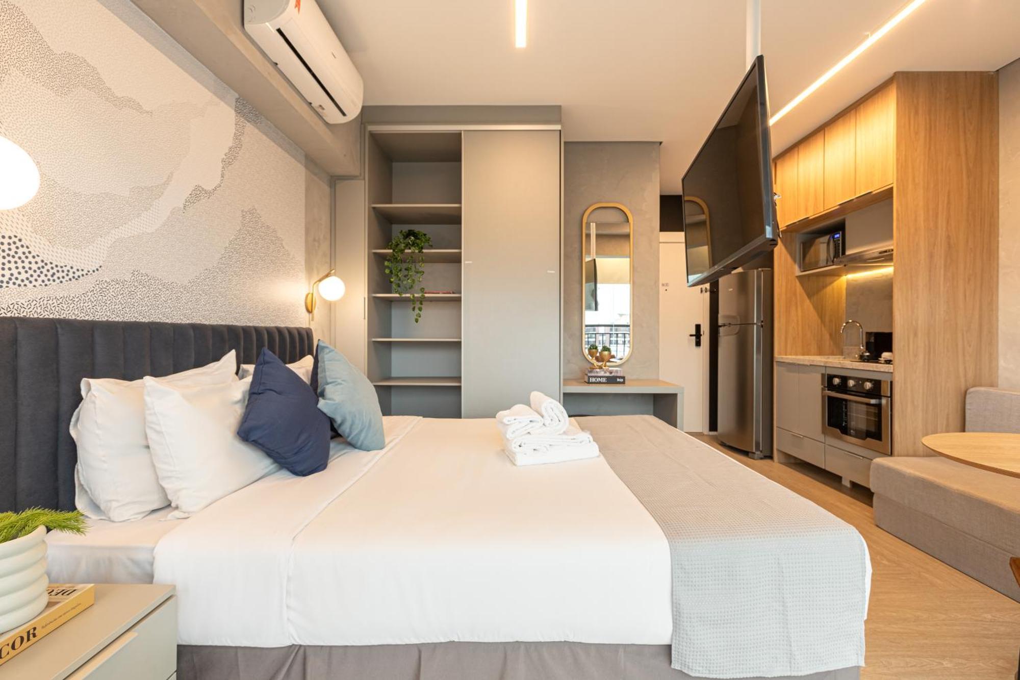 Apartamento Easy Star - Fabuloso Em Moema - Ys05h *