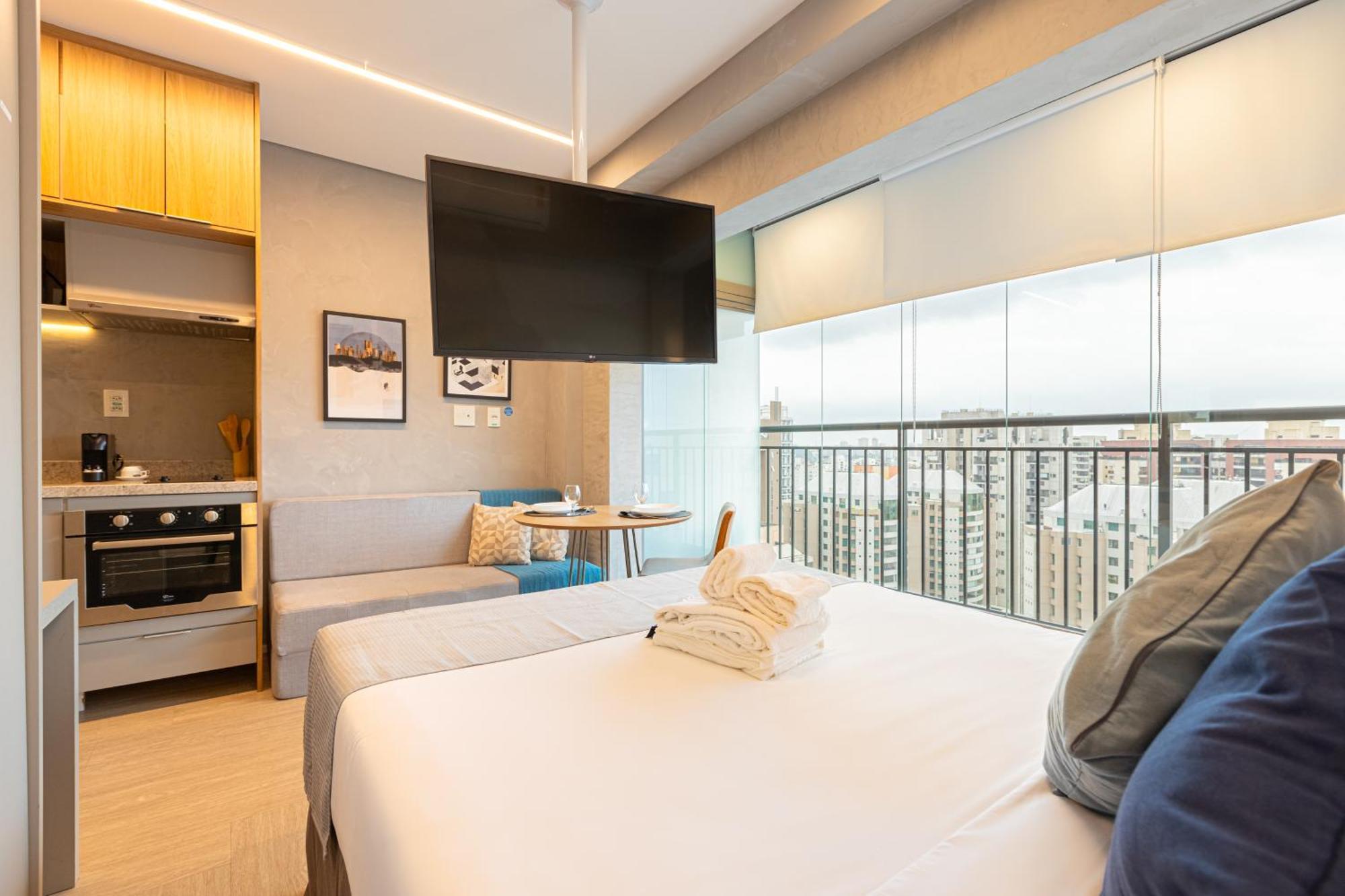 Apartamento Easy Star - Fabuloso Em Moema - Ys05h *