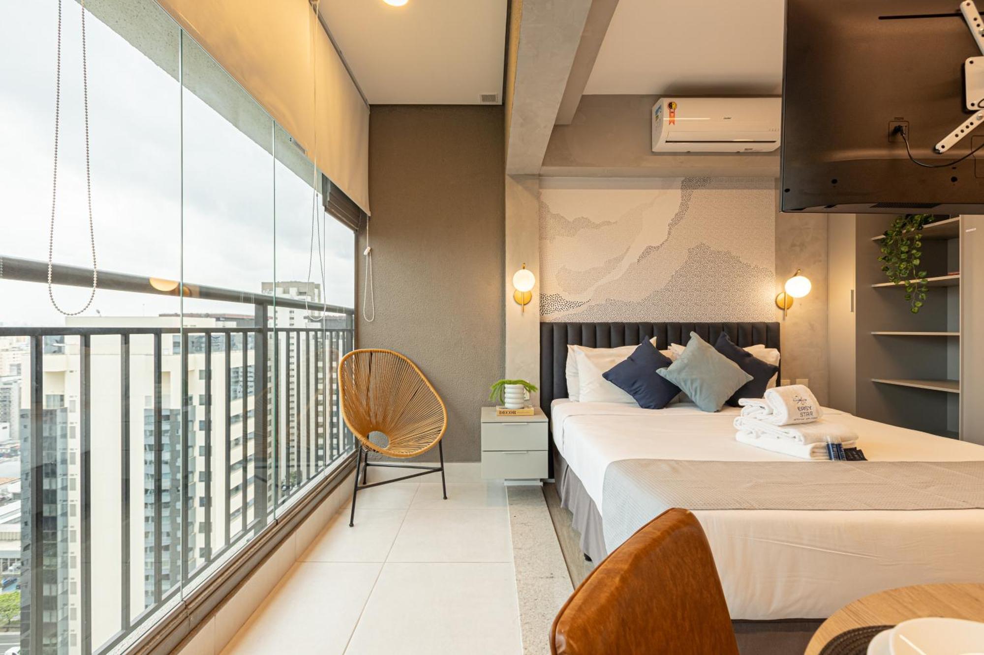 Apartamento Easy Star - Fabuloso Em Moema - Ys05h